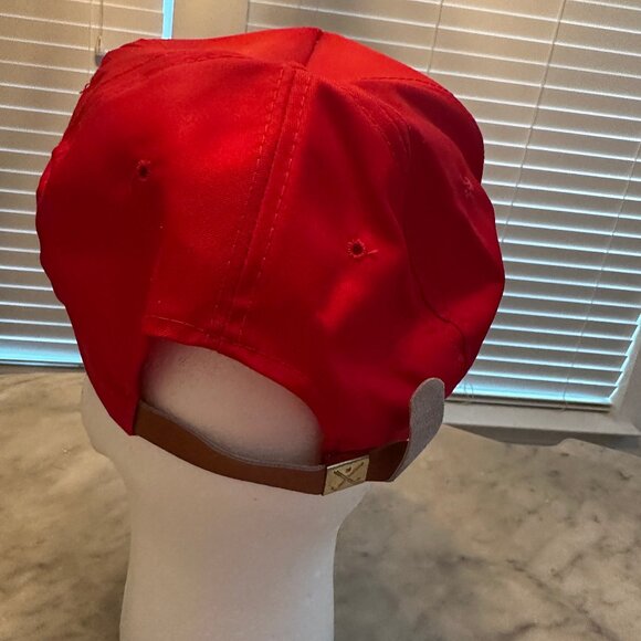 Vintage NEW RED Duck Head Cap/Hat Strapback Baseball Mallard One Size - Picture 13 of 16
